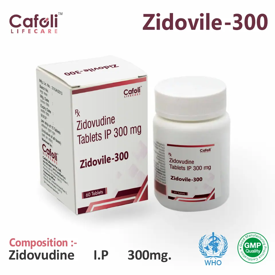 Zidovudine 300mg Tablet from Top Pharma Company in India